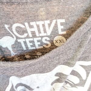 Chive Tees Men's Gray Short Sleeve Shirt